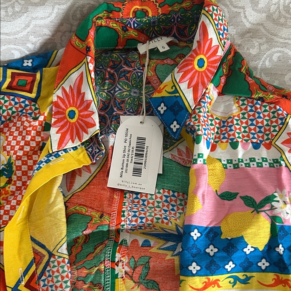 Colorful Women's Swim Coverup Set - Picture 2 of 2